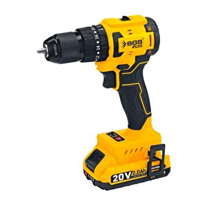 Sgs Akülü Darbeli Matkap Seti 20 Volt - 2 Amper Sgs5530 Kömursuz Motor