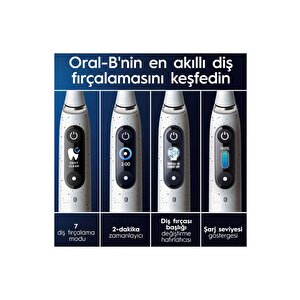 Oralb Io 10 Şarjlı Diş Fırçası - Stardust Beyaz