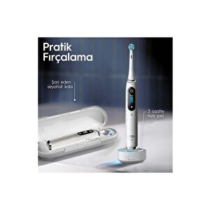 Oralb Io 10 Şarjlı Diş Fırçası - Stardust Beyaz