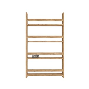 Bofigo 4 Raflı 120 X 74 Cm Montessori Kitaplık Eğitici Çocuk Kitaplığı Çam