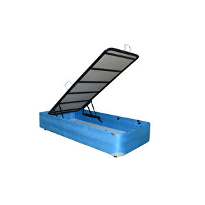 Baza Taytüy Mavi Kumaş18234 Model Metal Çelik Fırın Boya 120*200 Cm El Yapım
