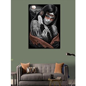 Kanvas Tablo Kızıldereli Pacohontas 100x140 cm
