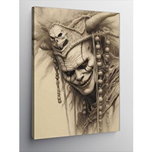 Kanvas Tablo Joker Kral 70x100 cm