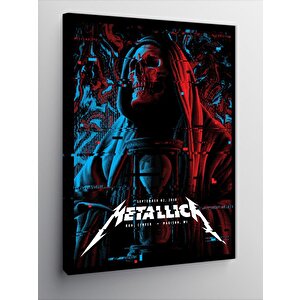 Kanvas Tablo Metallica Afişi