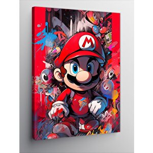 Kanvas Tablo Süper Mario 70x100 cm