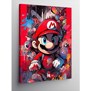Kanvas Tablo Süper Mario 100x140 cm