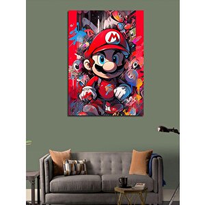Kanvas Tablo Süper Mario 100x140 cm