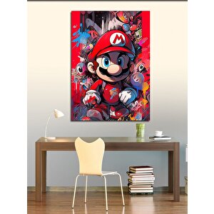 Kanvas Tablo Süper Mario 100x140 cm