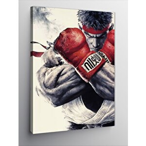 Kanvas Tablo Street Fighter Ryu 100x140 cm