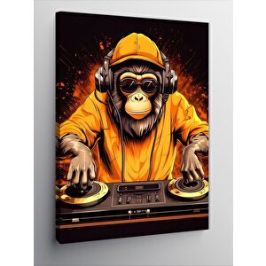 Kanvas Tablo Dj Monkey 50x70 cm