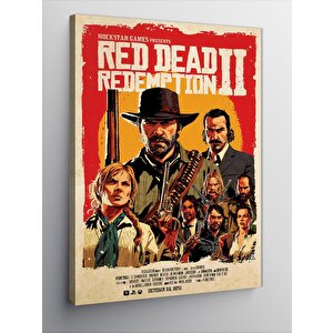 Kanvas Tablo Red Dead Redemption 2 50x70 cm