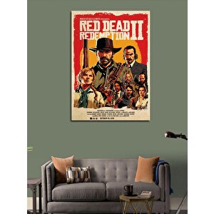 Kanvas Tablo Red Dead Redemption 2 50x70 cm