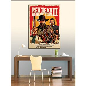 Kanvas Tablo Red Dead Redemption 2 50x70 cm