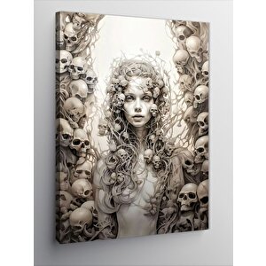 Kanvas Tablo Ölüm Prensesi 100x140 cm