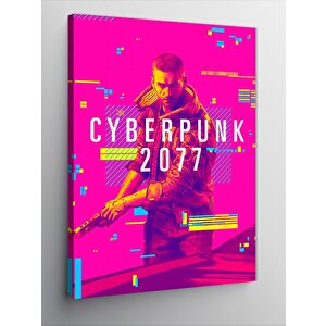 Kanvas Tablo Cyberpunk 2077 100x140 cm