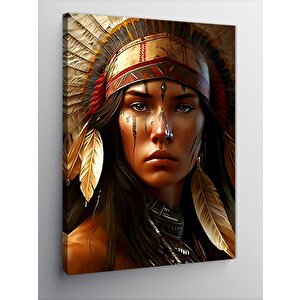 Kanvas Tablo Kızıldereli Kız 50x70 cm
