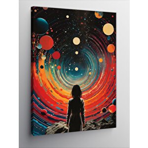 Kanvas Tablo Evrenin Yaradılışı 100x140 cm