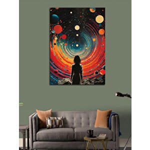 Kanvas Tablo Evrenin Yaradılışı 100x140 cm