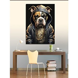 Kanvas Tablo Hip Hop Pitbull 70x100 cm