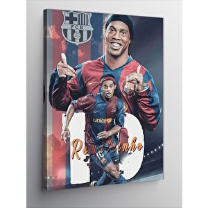 Kanvas Tablo Ronaldinho 100x140 cm