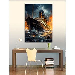 Kanvas Tablo Titanik 100x140 cm