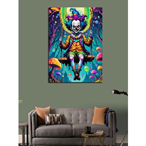 Kanvas Tablo Palyaço Ve Harikalar Diyarı 50x70 cm