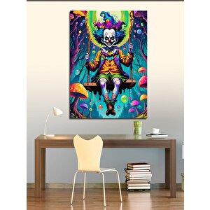 Kanvas Tablo Palyaço Ve Harikalar Diyarı 50x70 cm