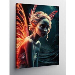 Kanvas Tablo Peri Elf Kız 70x100 cm
