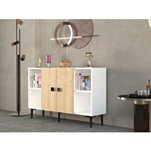 Ruby Konsol Beyaz Safi̇rmeşe