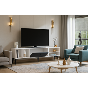Sole Tv Üni̇tesi̇ Beyaz Antrasi̇t