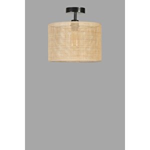 Örgülü Rattan Abajurlu Plafonyer Avi̇ze