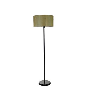 Bambu 03 Abajurlu Si̇yah Lambader