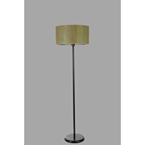 Bambu 03 Abajurlu Si̇yah Lambader