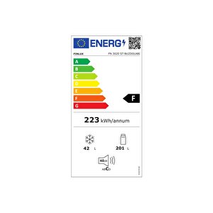 Fınlux Fn 3020 St F Enerji Sınıfı 300 Lt Statik Üstten Donduruculu Buzdolabı