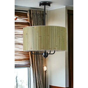 Bambu 03 Abajurlu 3 Lü Sarkit Avi̇ze