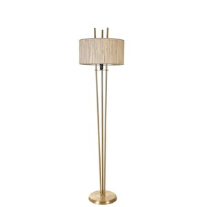 Belen Eski̇tme Lambader Si̇li̇ndi̇r Bambu 09 Abajurlu