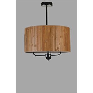 Bambu 01 Abajurlu 3 Lü Sarkit Avi̇ze
