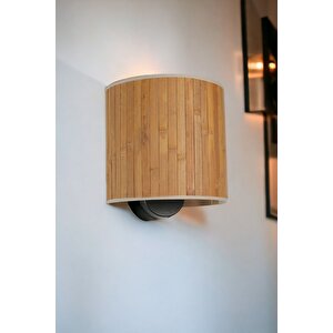 Bambu 01 Abajurlu Oval Apli̇k