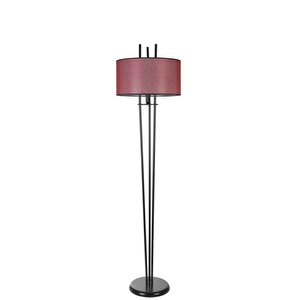 Belen Si̇yah Lambader Si̇li̇ndi̇r Hasir Bordo Abajurlu