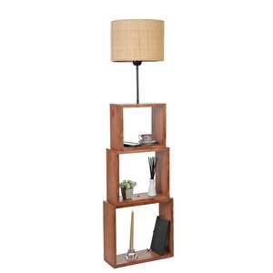 Puzzle Cevi̇z Lambader Hasir Rattan Abajurlu