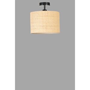 Hasir Rattan Abajurlu Plafonyer Avi̇ze