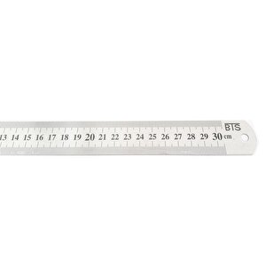Bts 12257 Çelik Cetvel 30 Cm 30 Mm