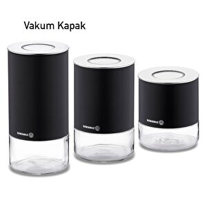 A5520-3 Stora Saklama Kabı 3 Lü Siyah