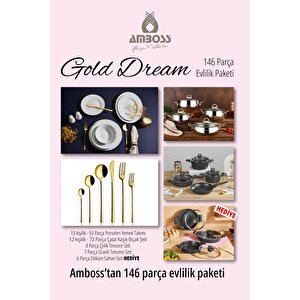 Gold Dream-146 Parça Evlilik Paketi