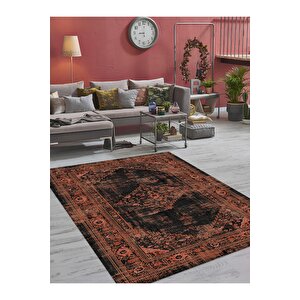 Dijital Baskılı Yıkanabilir Kaymaz Taban Salon Ve Oturma Odası Halısı 6102h 120x300 cm