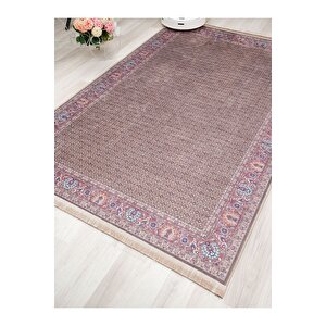 Dijital Baskılı Yıkanabilir Kaymaz Taban Salon Ve Oturma Odası Halısı 6147h 160x250 cm