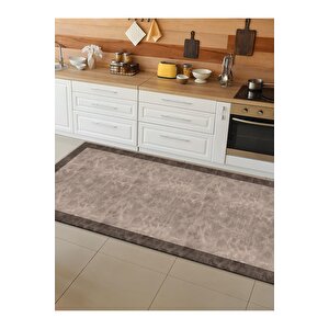 Makinede Yıkanabilir Kaymaz Taban Leke Tutmaz Dijital Baskı Mutfak Halısı 6148m 100x150 cm