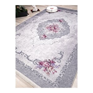 Dijital Baskılı Yıkanabilir Kaymaz Taban Salon Ve Oturma Odası Halısı 0070h 120x200 cm