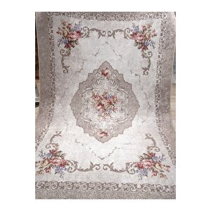 Dijital Baskılı Yıkanabilir Kaymaz Taban Salon Ve Oturma Odası Halısı 0070h 160x200 cm