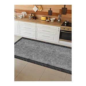 Makinede Yıkanabilir Kaymaz Taban Leke Tutmaz Dijital Baskı Mutfak Halısı 6148m 120x250 cm